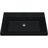 Раковина Uperwood Classic 291030005 70x45 см, накладная, уголь