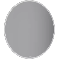 Зеркало Aqwella Moon MOON0210CH 100x100 см, с LED-подсветкой, сенсорным выключателем, диммером, антизапотеванием