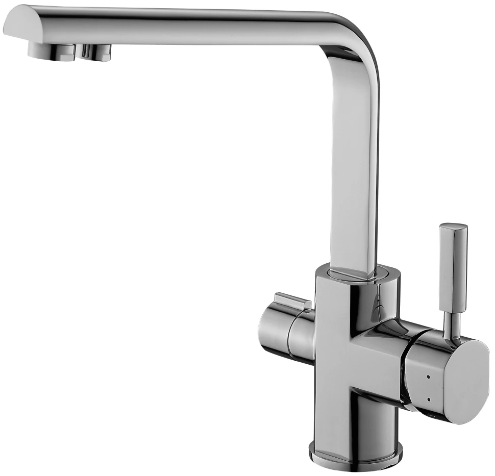 Смеситель для кухни Elghansa Kitchen Pure Water 5604632 luxury kitchen faucet pull out spout sprayer head deck mounted hot and cold water sink mixer tap brass washing vessel tap chrome