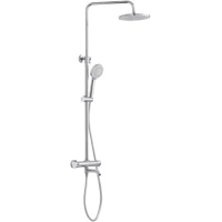 Душевая система Arrow AMG13SH848U1 227 мм, с термостатом, хром