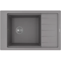 Кухонная мойка Florentina Липси 780Р 20.275.D0780.307 78x51 см, серый шелк