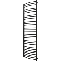 Полотенцесушитель электрический Grota Calma 4650186711854 1800x530, ТЭН левый/правый, черный матовый