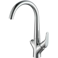 Смеситель для кухни Zorg SH 815 CR с подключением к фильтру, хром