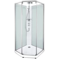 Душевая кабина 90x90x215 см IDO Showerama 10-5 Comfort 558.202.304 прозрачное