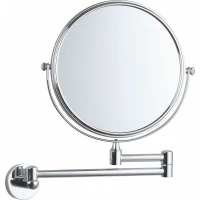 Зеркало косметическое Wonzon & Woghand Easy WW-8158  настенное, хром