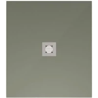 Душевой поддон Allen Brau Priority 8.31005-CGM 100x100 см, из литьевого мрамора, квадратный, оливковый матовый