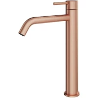 Смеситель для раковины Plumberia Selection IXO XO0052RS без донного клапана, медь матовая