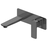 Смеситель для раковины Wonzon & Woghand Edge WW-88869003-BGM встраиваемый, темный графит матовый