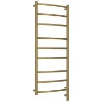 Полотенцесушитель электрический 1200x500 состаренная латунь МЭМ правый Сунержа Галант 3.0 051-5801-1250