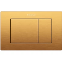 Кнопка смыва Boheme 650/2-BR для инсталляции, бронза