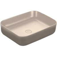 Раковина-чаша Vincea VBS-105MC 50x39 см, накладная, капучино матовый