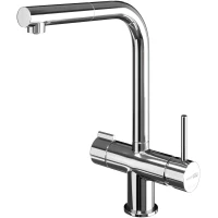 Смеситель для кухни WasserKRAFT A8917 с подключением к фильтру, выдвижным изливом, хром