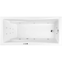 Акриловая ванна Whitecross Palace 0104.170075.100.SMART.CR 169,5x75 см, с гидромассажем, белый
