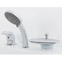 Смеситель на борт ванны хром Alpen Niagara Delux AS1104C