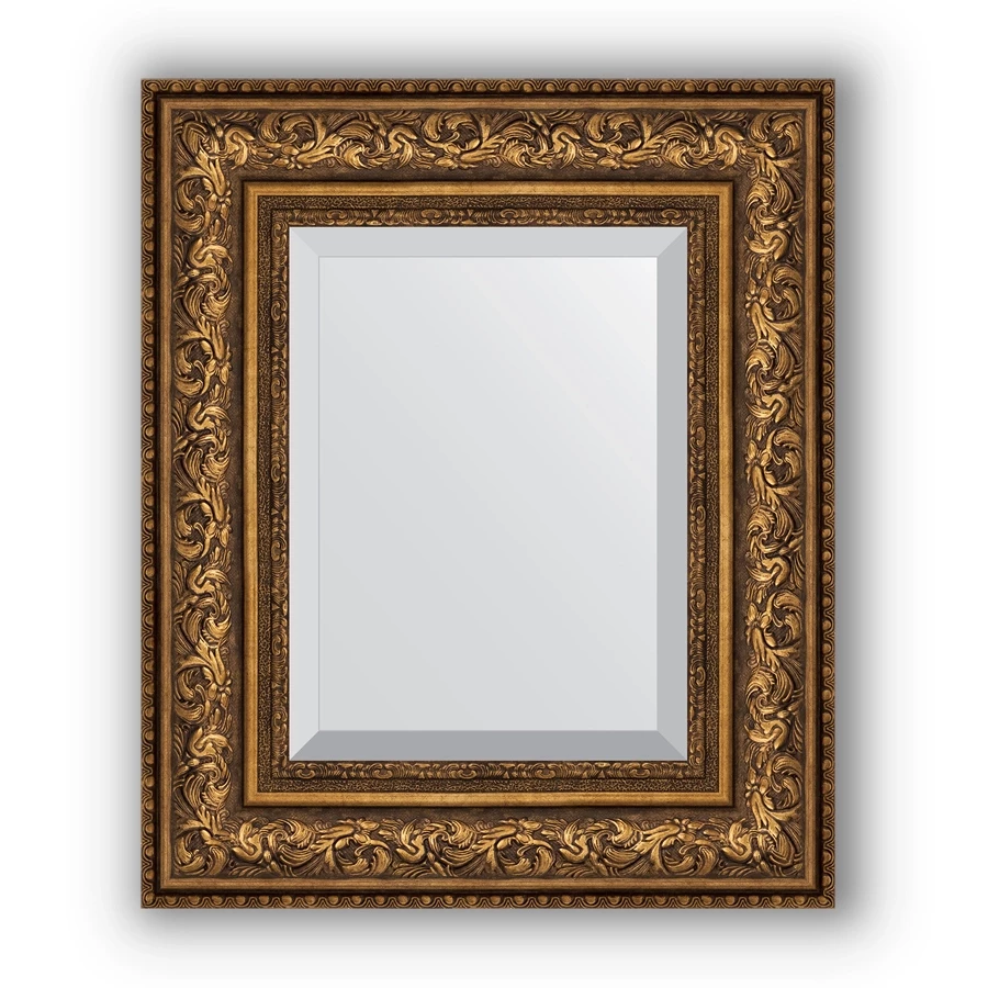 Зеркало 50x60 см виньетка состаренная бронза Evoform Exclusive BY 3375 зеркало 50x60 см evoform standard by 0209