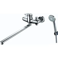 Смеситель для ванны D-Lin D149309 универсальный, с душевым гарнитуром, хром