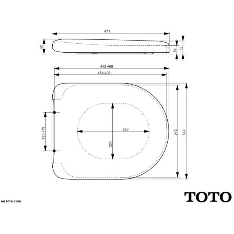 Комплект подвесной унитаз Toto NC CW762Y + VC100N + система инсталляции Tece 9300302 + 9240921