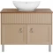 Комплект мебели капучино матовый 100 см ASB-Woodline Риола - 4