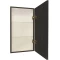 Зеркальный шкаф 35x65 см черный матовый R Art&Max Techno AM-Tec-350-650-1D-R-DS-F-Nero - 7