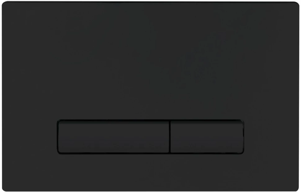 Кнопка смыва BelBagno Genova BB021-GV-NERO.M для инсталляции, черный матовый