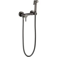 Гигиенический душ Grocenberg GB103N-BG со смесителем, графит