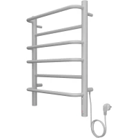 Полотенцесушитель электрический Terminus Евромикс П6 4670078557001 600x482, ТЭН правый, белый матовый