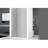 Душевая дверь Royal Bath Bern Bern-S RB140-T-CH 140 см, профиль хром, стекло прозрачное