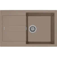 Кухонная мойка Rivelato Lumo LM-7850 Tartufo 78x50 см, трюфель