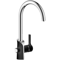 Смеситель для кухни с подключением к фильтру Argo Elat 4009L ELAT black