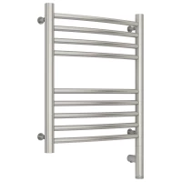 Полотенцесушитель электрический 500x400 сатин МЭМ правый, перемычка выгнутая Сунержа Богема 3.0 071-5803-5040