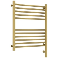 Полотенцесушитель электрический 600x500 состаренная латунь МЭМ правый Сунержа Флюид 3.0 051-5821-6050