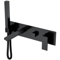 Смеситель для ванны Boheme Qubic 474-2-B