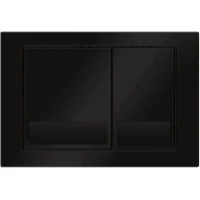 Кнопка смыва Veconi Square VFS001BL для инсталляции, черный матовый