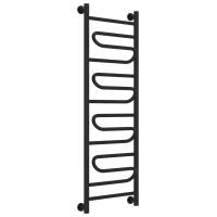Полотенцесушитель водяной 1200x400 черный матовый Сунержа Элегия+ 31-0205-1240