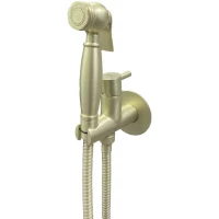 Гигиенический душ Webert Elio EL870302794 со смесителем, золотой матовый