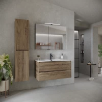 Комплект мебели дуб чарльстон 101 см Sancos Libra LB100ECH + CN7003 + Z1000