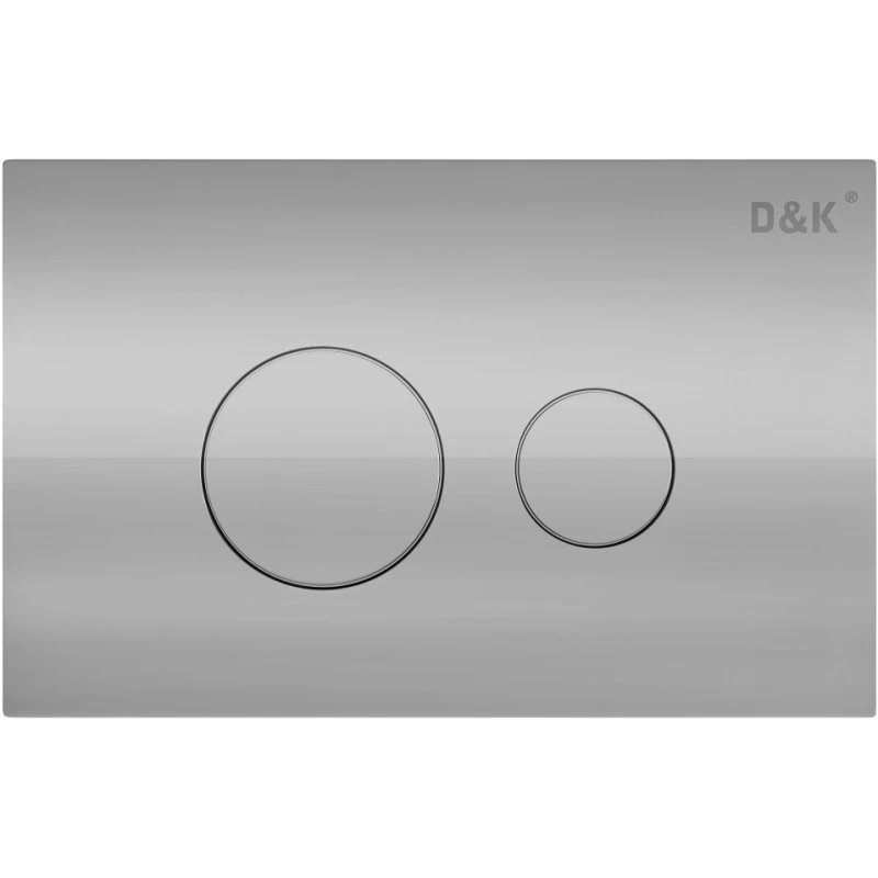 Смывная клавиша D&K Venice глянцевый хром DB1029001