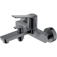 Смеситель для ванны IDDIS Parker PARGM00i02WA графит матовый