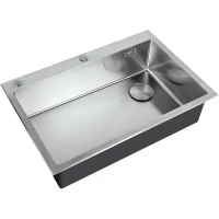 Кухонная мойка Zorg LUX 7551 75x51 см, нержавеющая сталь