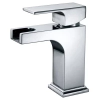 Смеситель для раковины без донного клапана BelBagno Fonte FON-LVM-CRM