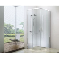 Душевой уголок Berges Solo R 061120 100x100 см, профиль хром, стекло прозрачное