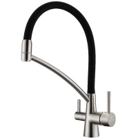 Смеситель для кухни с подключением к фильтру Paulmark Siegen Si213111-NI