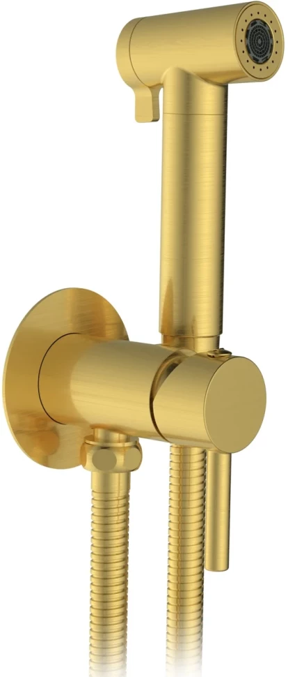 Гигиенический душ AltroBagno Beni aggiuntivi BM 060117 OrSp со смесителем, золотой матовый