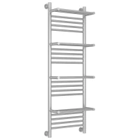 Полотенцесушитель водяной 1200x400 сатин Сунержа Богема с полкой+ 071-0224-1240