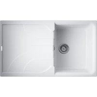 Кухонная мойка Omoikiri Tetogranit Yasugata 86-WH 4993871 86x50 см, белый