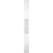 Пенал напольный белый глянец/белый матовый L/R Corozo Энри SD-00000582 - 1