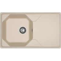 Кухонная мойка GranFest Unique 840L 84x50 см, кашемир