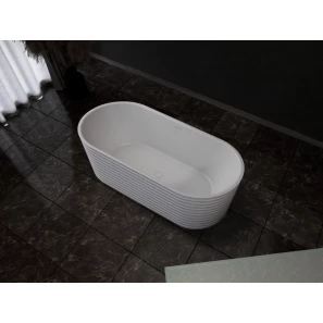 Изображение товара ванна из литьевого мрамора 170x80 см abber stein as9650