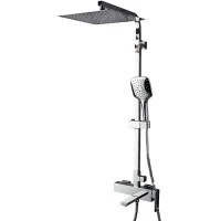 Душевая система Gappo G2418-1 300 мм, со смесителем, хром