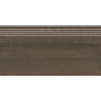 Ступень Kerama Marazzi Про Дабл коричневый обрезной 30x60x0,9 DD201320R/GR